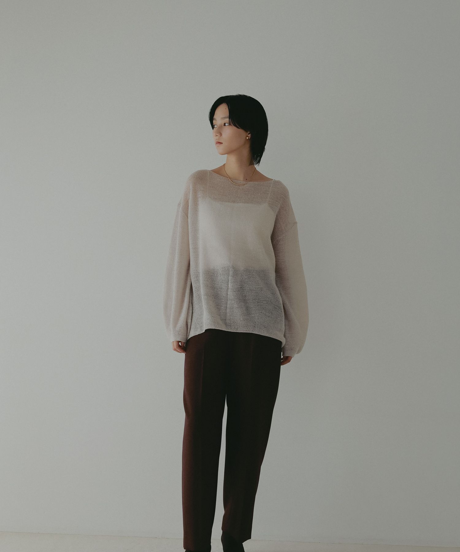 A part by 「Babyモヘヤプルオーバー_長袖」|ニット・セーター|