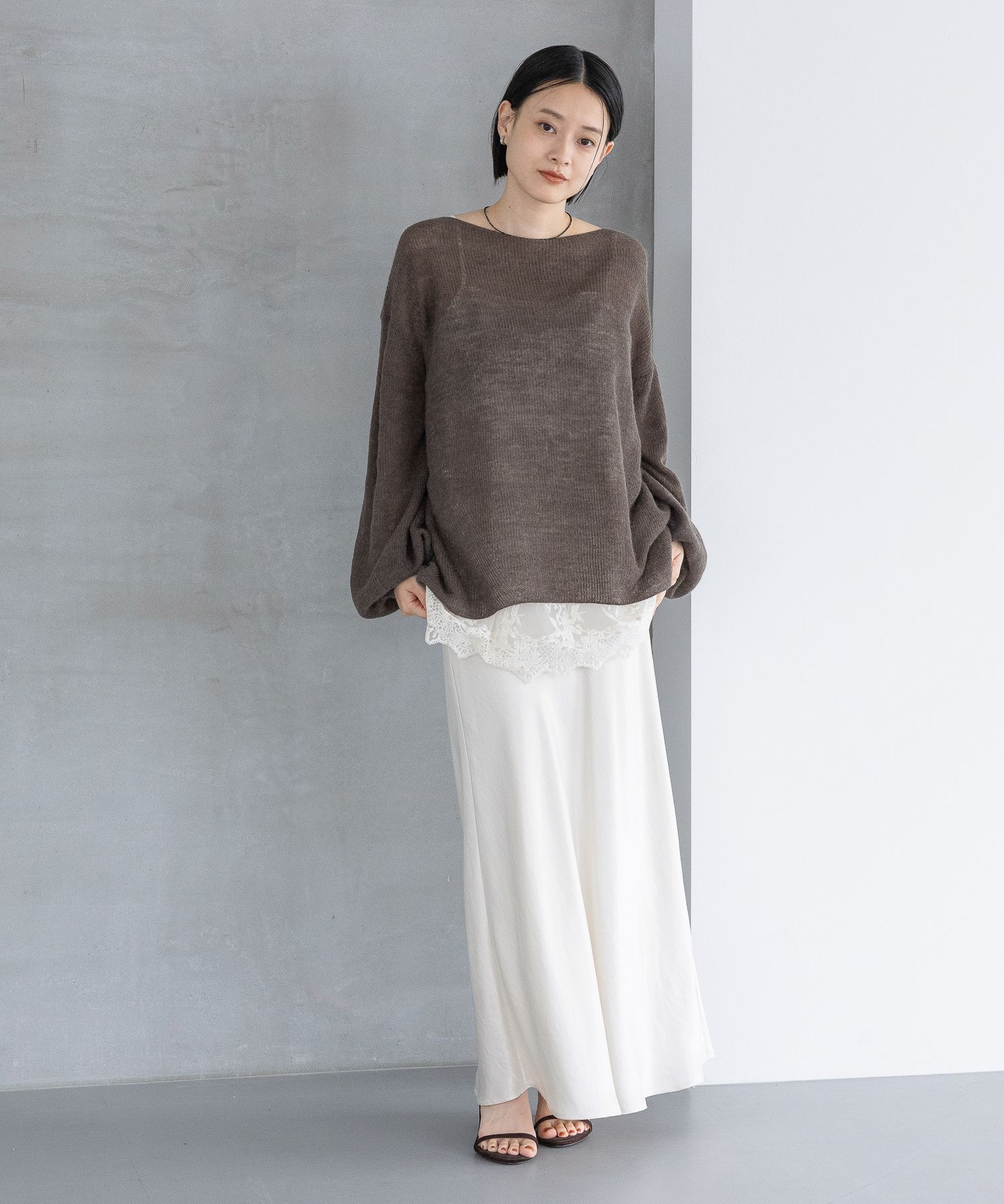 A part by 「Babyモヘヤプルオーバー_長袖」|ニット・セーター|