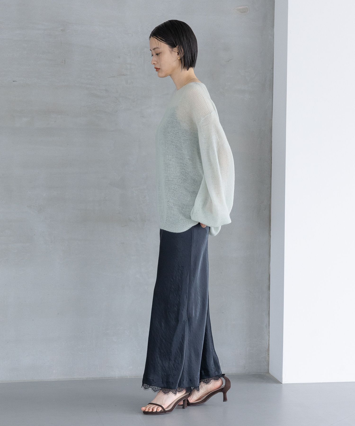 A part by 「Babyモヘヤプルオーバー_長袖」|ニット・セーター|