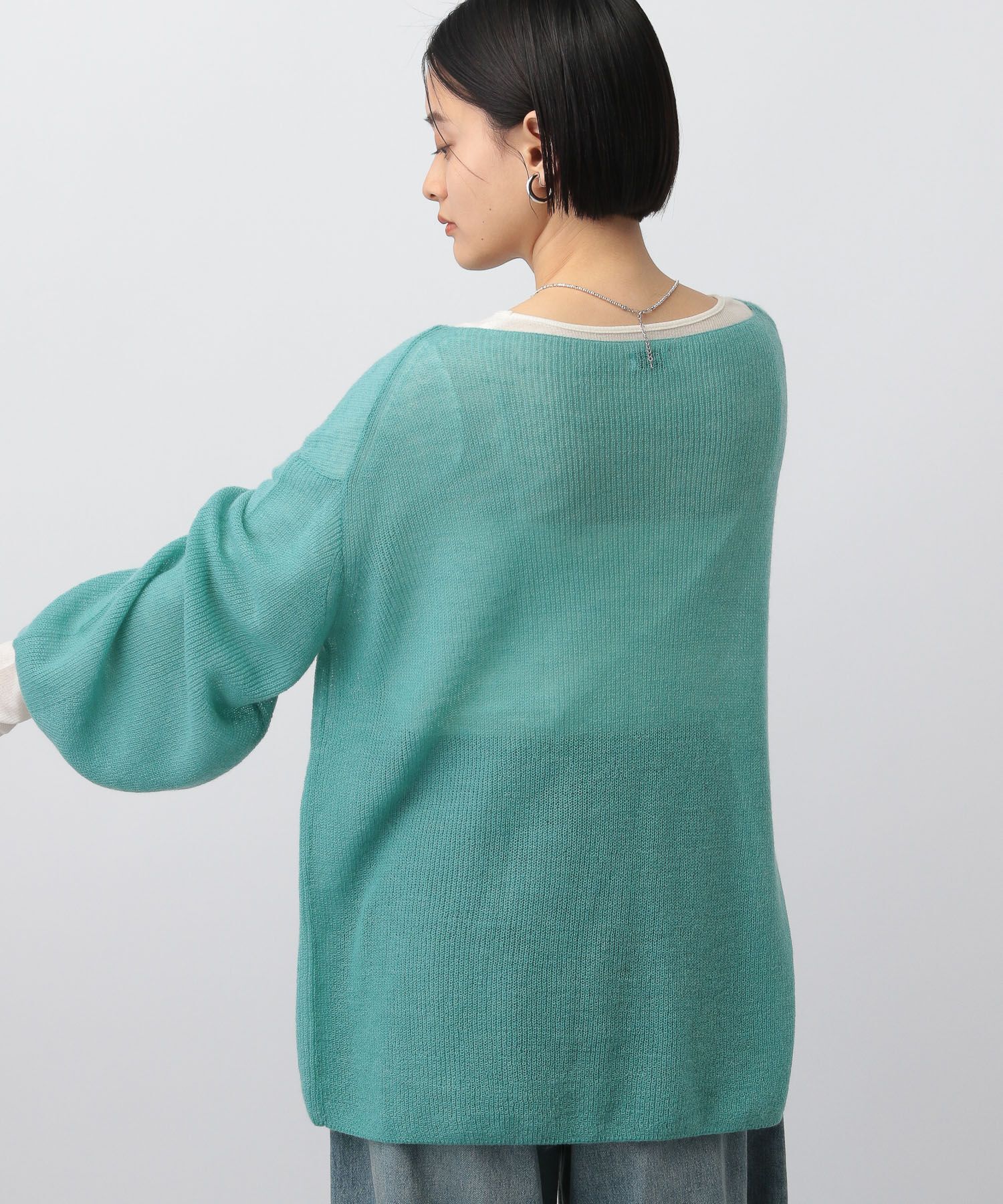 A part by 「Babyモヘヤプルオーバー_長袖」|ニット・セーター|