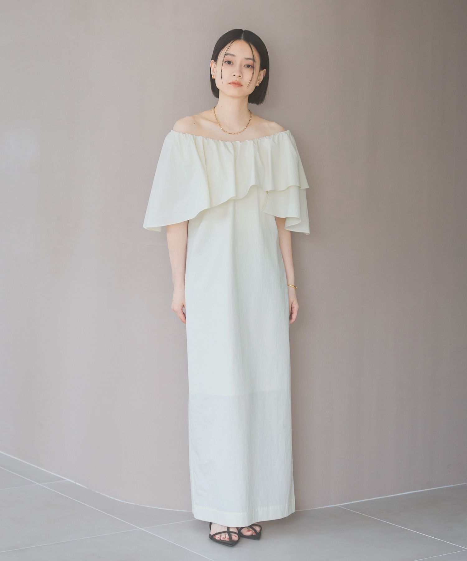 A part by 「アシメフリルマルチワンピース」|ワンピース|