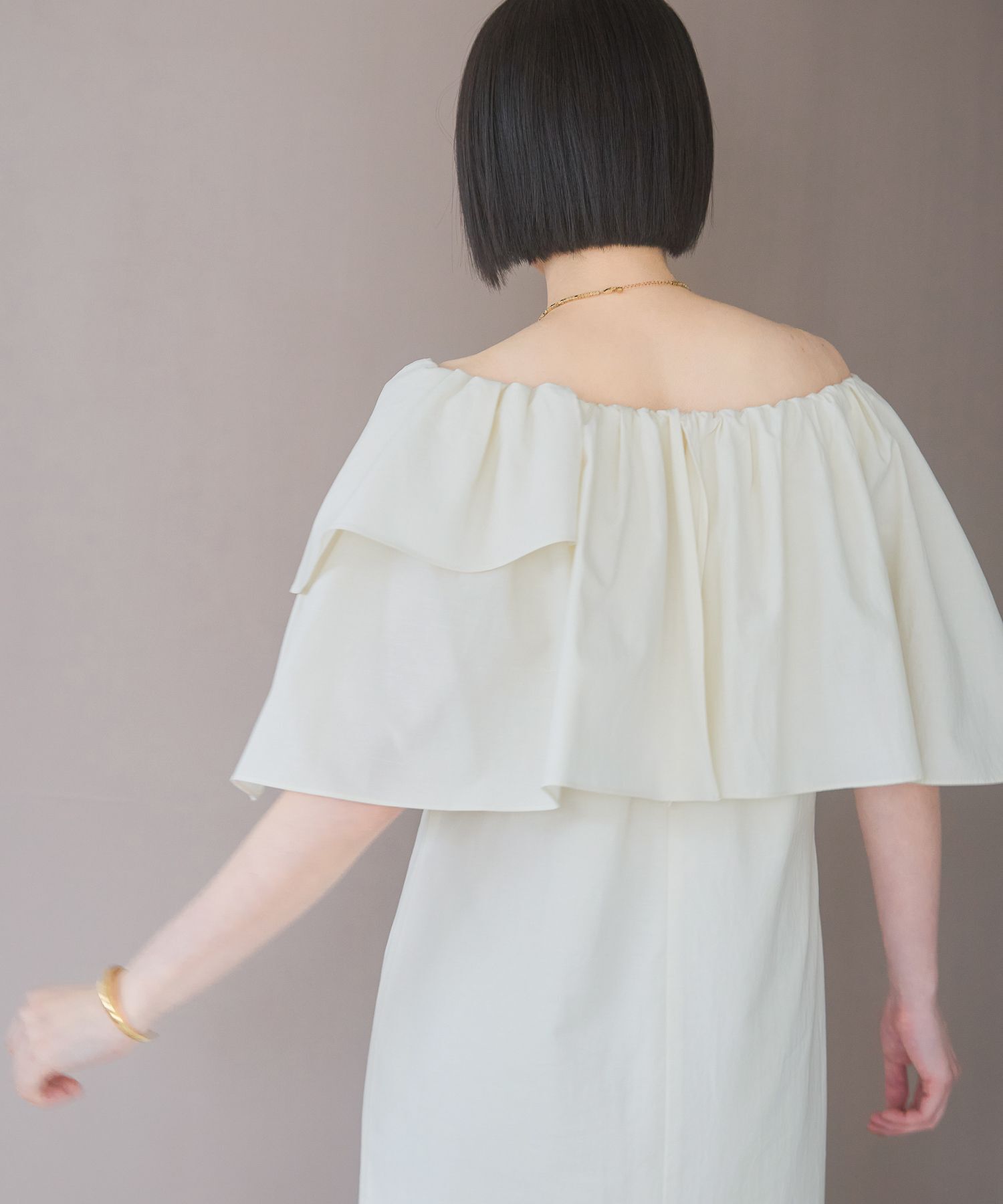 A part by 「アシメフリルマルチワンピース」|ワンピース|