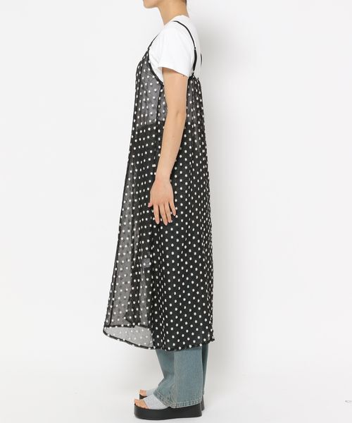 LOWRYS FARM「フラワーシアーキャミワンピ」|ワンピース|