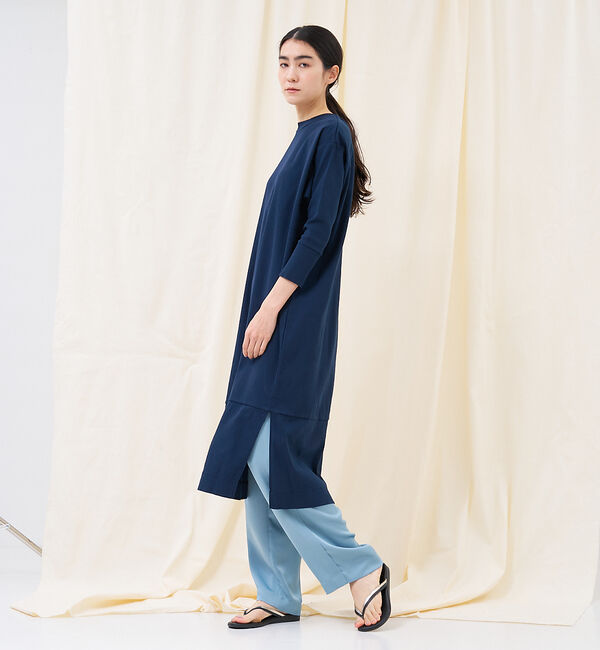 collex「【轟木節子さん&times;BIWACOTTON&times;collex】BIWACOTTON Tドレ」|ワンピース|