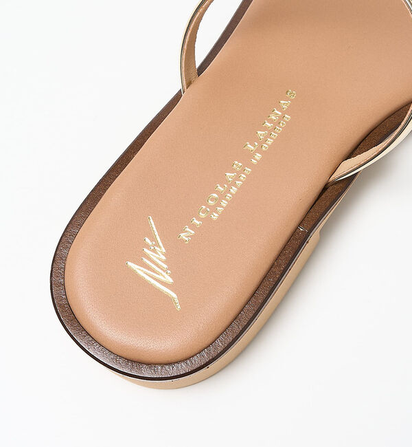 collex「【NICOLAS LAINAS/ニコラスライナス】フラットサンダル」|サンダル|