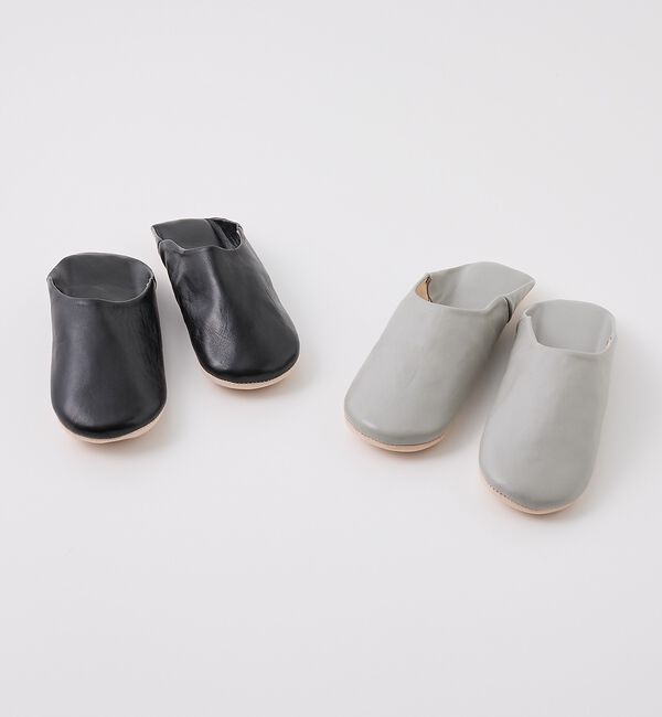 collex「【Fatima morocco】メンズシンプルバブーシュ 羊革 モロッコ製 シン」|本・CD・DVD|