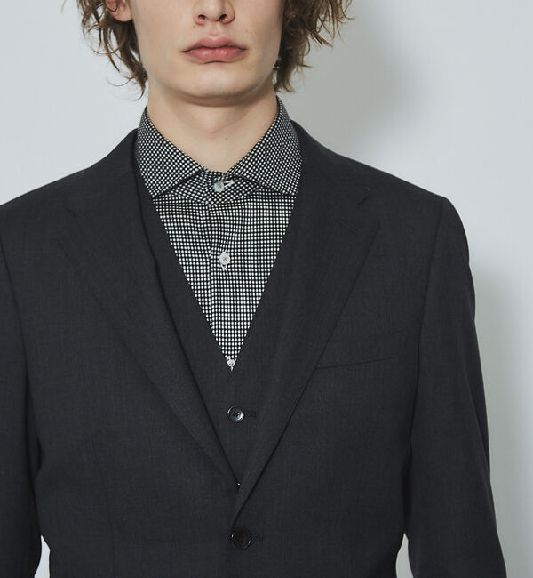 ABAHOUSE「【Recency of Mine】 SUPER100ｓウールツイル ジャケット」|テーラードジャケット|