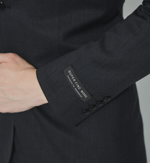 ABAHOUSE「【Recency of Mine】 SUPER100ｓウールツイル ジャケット」|テーラードジャケット|