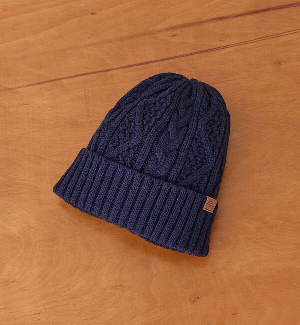 ABAHOUSE「【RUBEN/ルーベン】CABLE BORE WATCHCAP/ケーブル裏ボアフ」|その他|