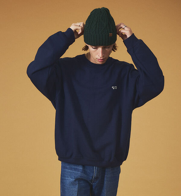 ABAHOUSE「【RUBEN/ルーベン】CABLE BORE WATCHCAP/ケーブル裏ボアフ」|その他|