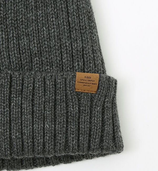 ABAHOUSE「【RUBEN/ルーベン】RIB BORE WATCH/リブ編みワッチキャップ」|その他|