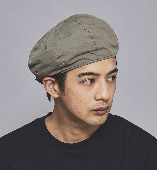 ABAHOUSE「【Cordura】オーガニックコットン コーデュラ リップ ベレー」|その他|グレー