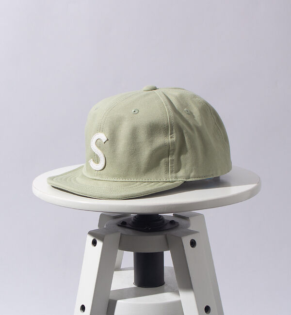 ABAHOUSE「＜BASIQUENTI＞スプリングロゴ ユニセックス ショートブリム キャップ」|その他|グリーン系その他1