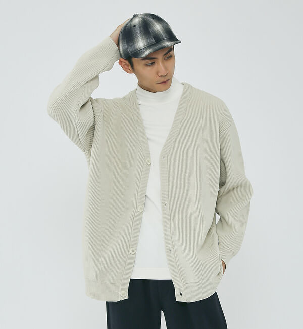 ABAHOUSE「＜BASIQUENTI＞オンブレーチェック ショートブリム キャップ」|その他|