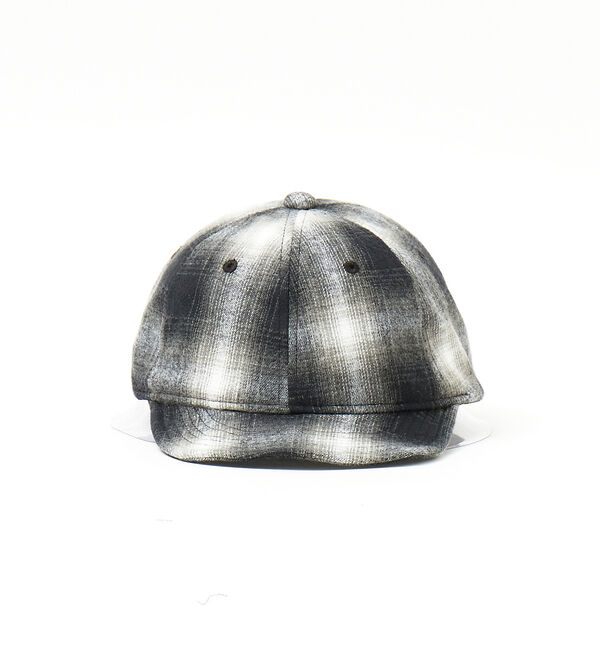 ABAHOUSE「＜BASIQUENTI＞オンブレーチェック ショートブリム キャップ」|その他|
