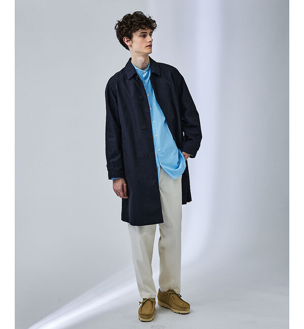 ABAHOUSE「【別注】Individualized shirts / オックス バンドカラーシ」|シャツ・ブラウス|