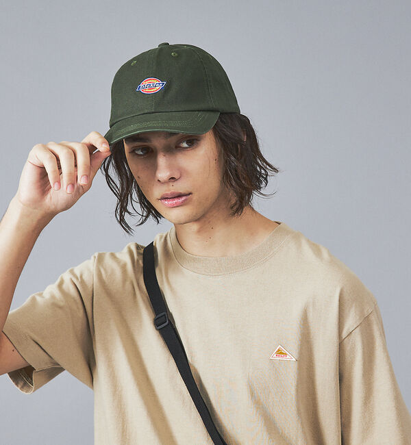 ABAHOUSE「【DICKIES/ディッキーズ】ICON LOWCAP/アイコンロゴキャップ」|その他|モスグリーン