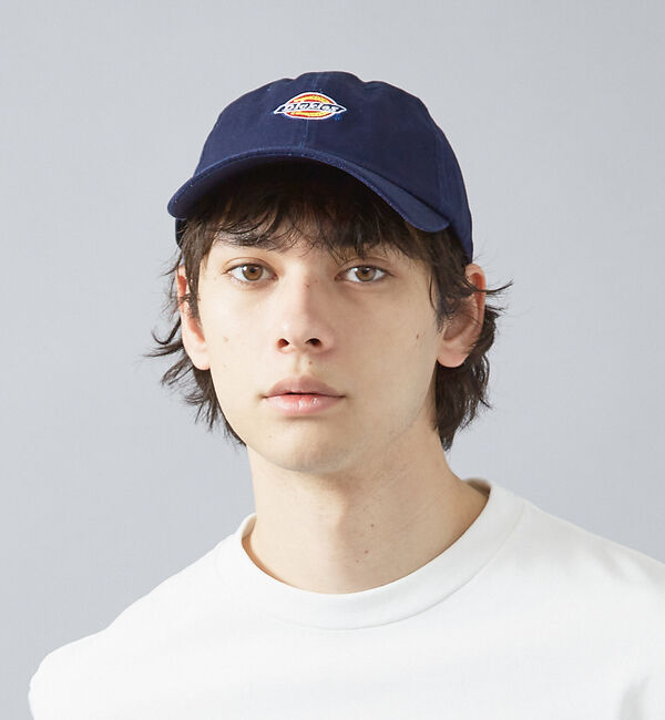 ABAHOUSE「【DICKIES/ディッキーズ】ICON LOWCAP/アイコンロゴキャップ」|その他|ネイビー