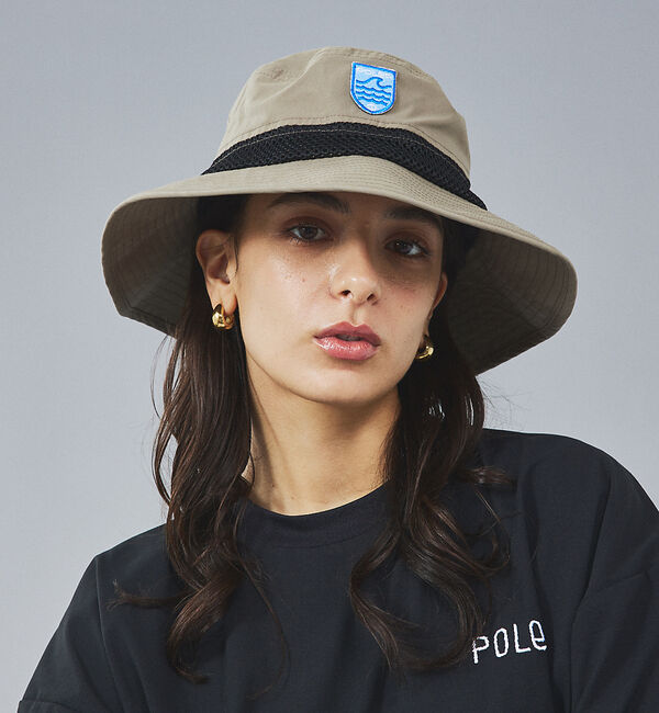ABAHOUSE「【POLeR/ポーラー】2WAY SURF HAT」|その他|グレー