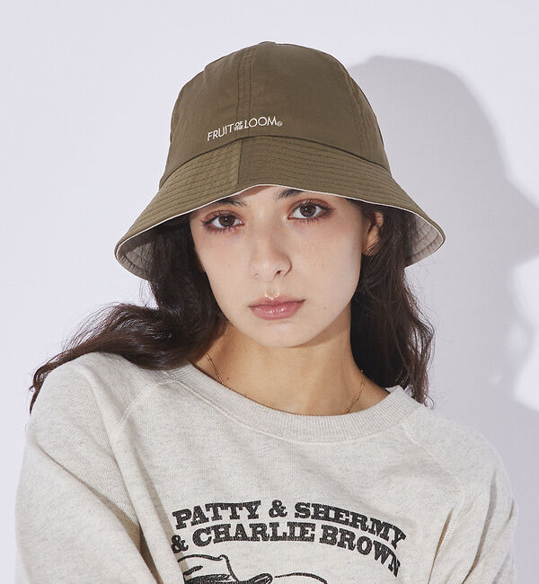 ABAHOUSE「【FRUIT OF THE LOOM/フルーツオブザルーム】テニスハット/バケッ」|その他|カーキ