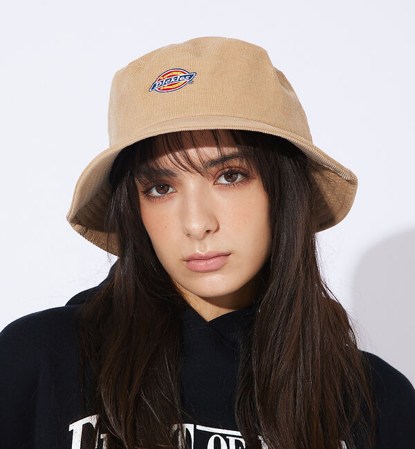 ABAHOUSE「【DICKIES/ディッキーズ】EX CORDUROY BUCKET HAT コ」|その他|ベージュ