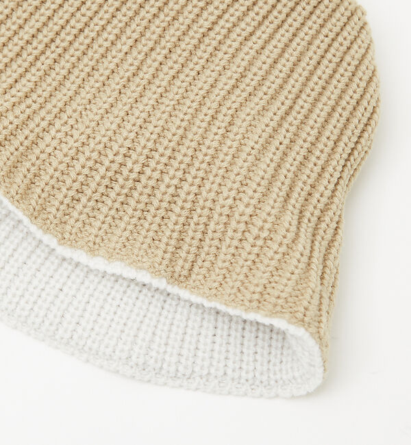 ABAHOUSE「【RUBEN/ルーベン】REVERSIBLE KNIT BUKET HAT/リバ」|その他|