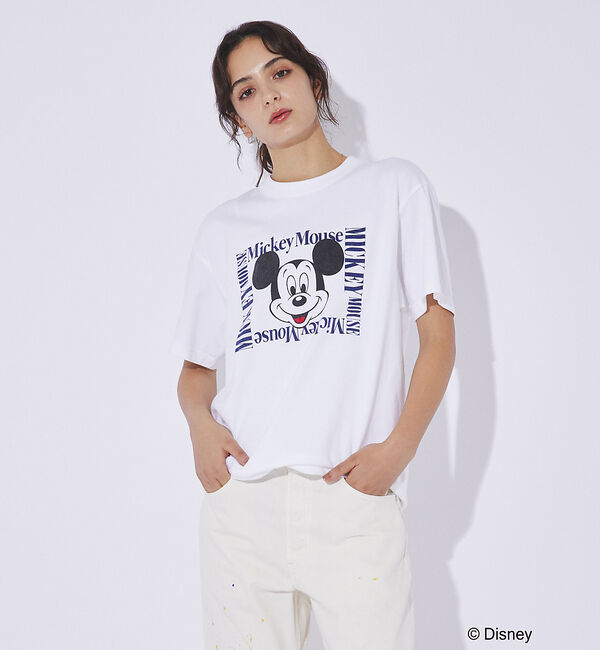 ABAHOUSE「【GOOD ROCK SPEED / グッドロックスピード】Disney/ Mi」|Tシャツ・カットソー|ホワイト系その他2