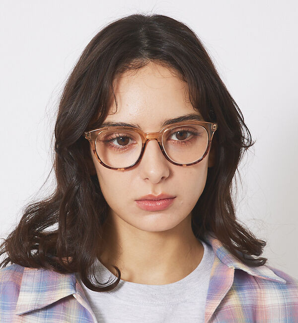 ABAHOUSE「【LE FOON/ルーフォン】 老眼鏡/リーティンググラス/ウェリントン/グラデ」|その他|ライトブラウン