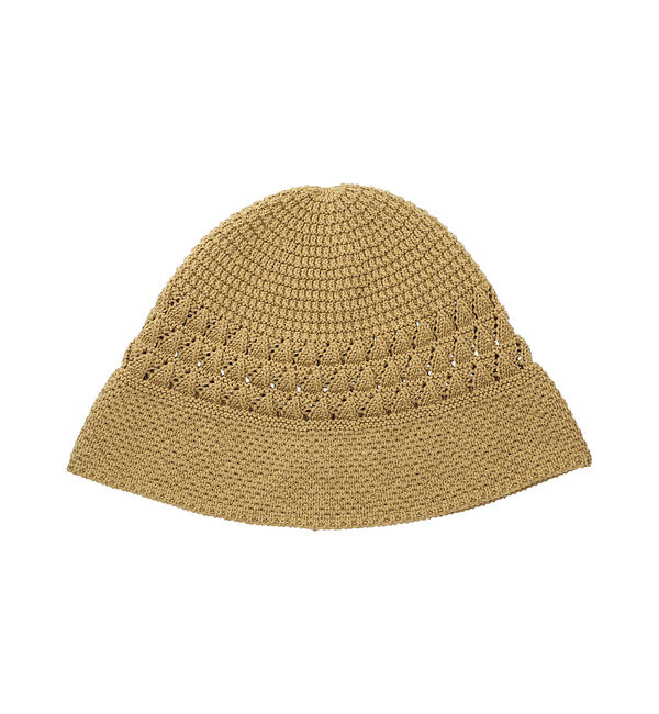ABAHOUSE「【RIVER UP/リバーアップ】Linen Openwork Knit Hat」|その他|