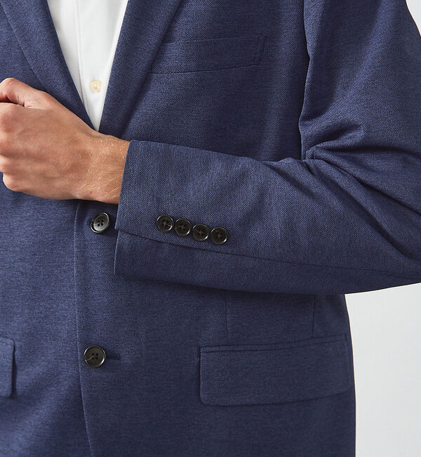 ABAHOUSE「【セットアップ対応/FLEX JACKET】Breeze cool カノコ ジャ」|テーラードジャケット|