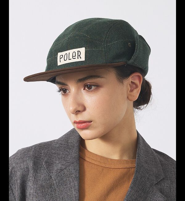 ABAHOUSE「【POLER / ポーラー】TWEED FLAP CAP / ツイード フラップ」|その他|