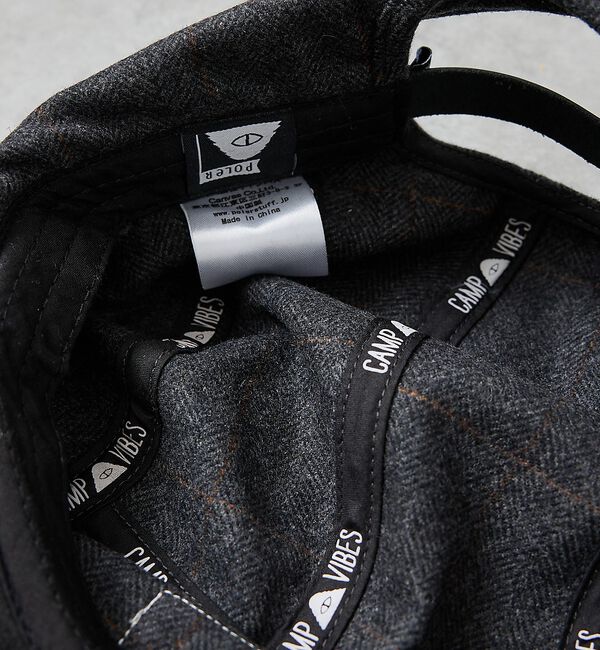 ABAHOUSE「【POLER / ポーラー】TWEED FLAP CAP / ツイード フラップ」|その他|