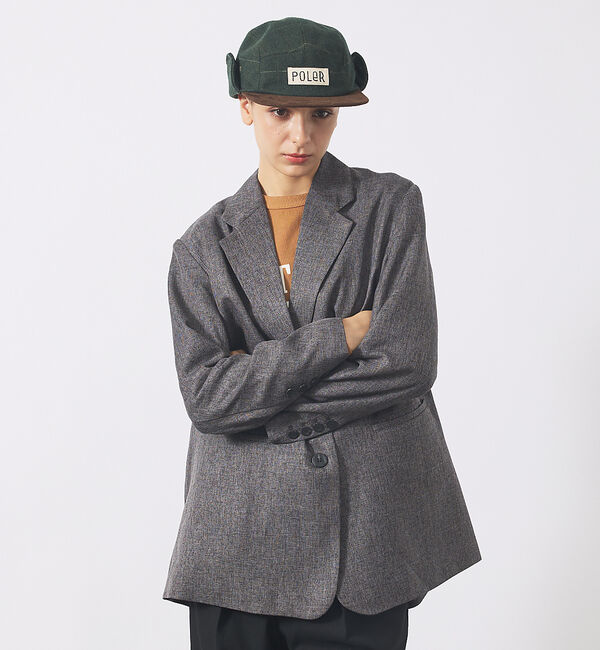 ABAHOUSE「【POLER / ポーラー】TWEED FLAP CAP / ツイード フラップ」|その他|