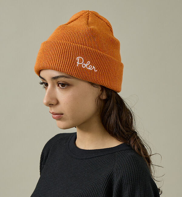 ABAHOUSE「【POLER / ポーラー】SHALLOW BEANIE / シャロー ビーニー」|その他|オレンジ