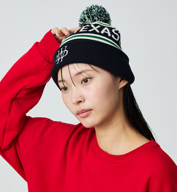 ABAHOUSE「【Dickies / ディッキーズ】JACQUARD WATCH/ニット帽/ボン」|その他|ネイビー