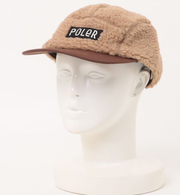 ABAHOUSE「【POLER / ポーラー】BOA FLEECE5P CAP / ボアフリースキ」|その他|ブラウン