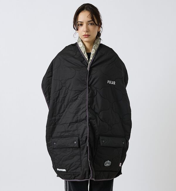 ABAHOUSE「【POLER/ポーラー】QULTED VEST MUFFLER/キルティング/ワ」|マフラー|