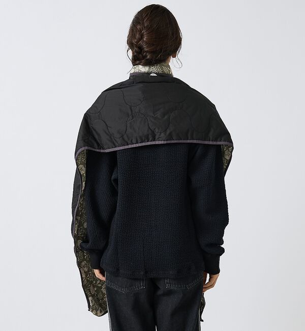 ABAHOUSE「【POLER/ポーラー】QULTED VEST MUFFLER/キルティング/ワ」|マフラー|