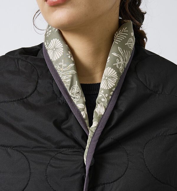 ABAHOUSE「【POLER/ポーラー】QULTED VEST MUFFLER/キルティング/ワ」|マフラー|