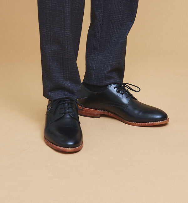 alfredoBANNISTER「【定番】グッドイヤーウエルト レザーソール プレーントゥシューズ 一部店舗＋WE」|ビジネス・ドレスシューズ|