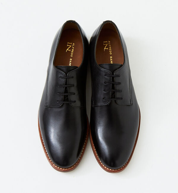 alfredoBANNISTER「【定番】グッドイヤーウエルト レザーソール プレーントゥシューズ 一部店舗＋WE」|ビジネス・ドレスシューズ|