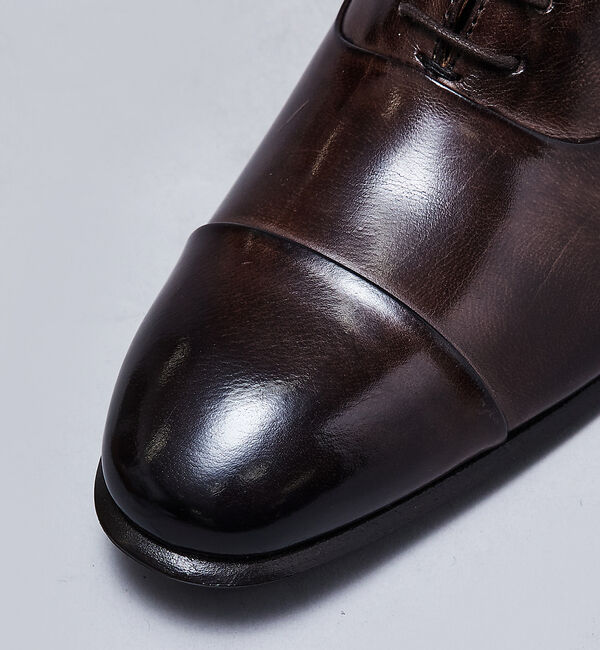 alfredoBANNISTER「セミスクエア オックスフォード 内羽根ストレートチップ ビジネスシューズ」|ビジネス・ドレスシューズ|