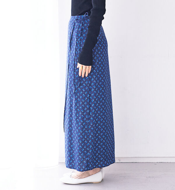 Rouge vif「フワラープリントスカート」|スカート|