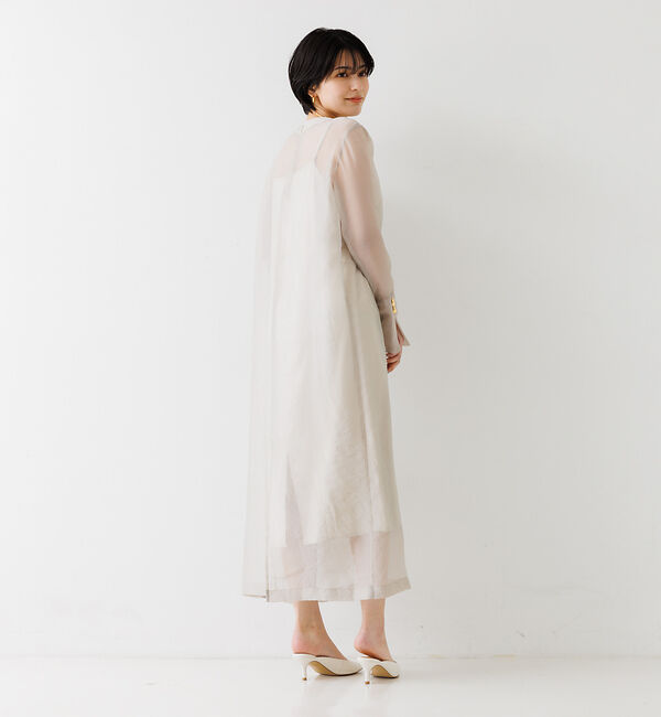 Rouge vif「オーガンジーレイヤードキャミワンピース◆」|ワンピース|