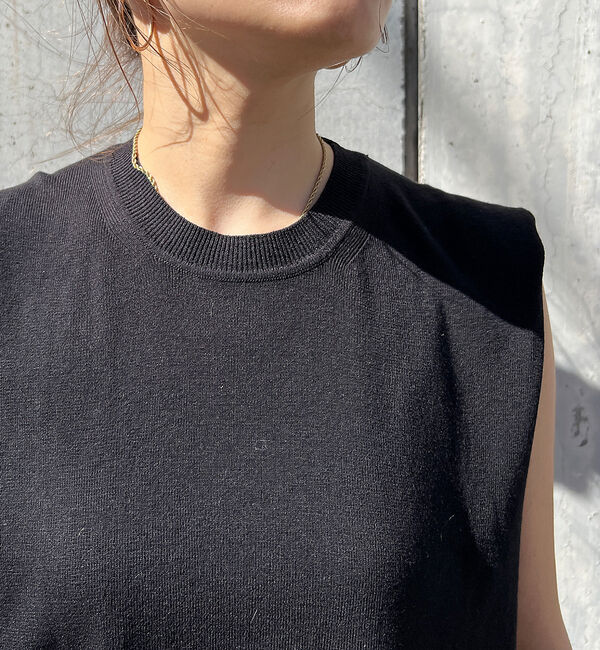 Rouge vif「ショルダータックハイゲージニットプルオーバー」|ニット・セーター|