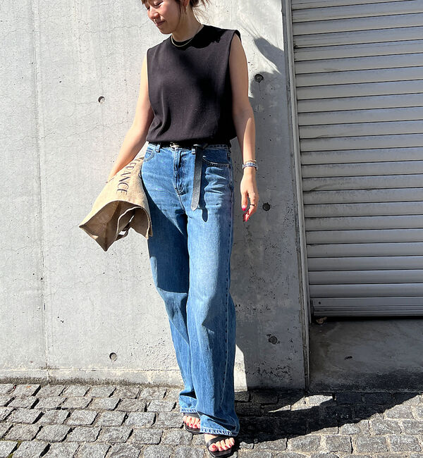 Rouge vif「ショルダータックハイゲージニットプルオーバー」|ニット・セーター|