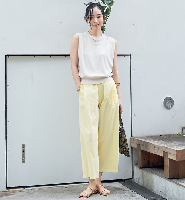 Rouge vif「ショルダータックハイゲージニットプルオーバー」|ニット・セーター|