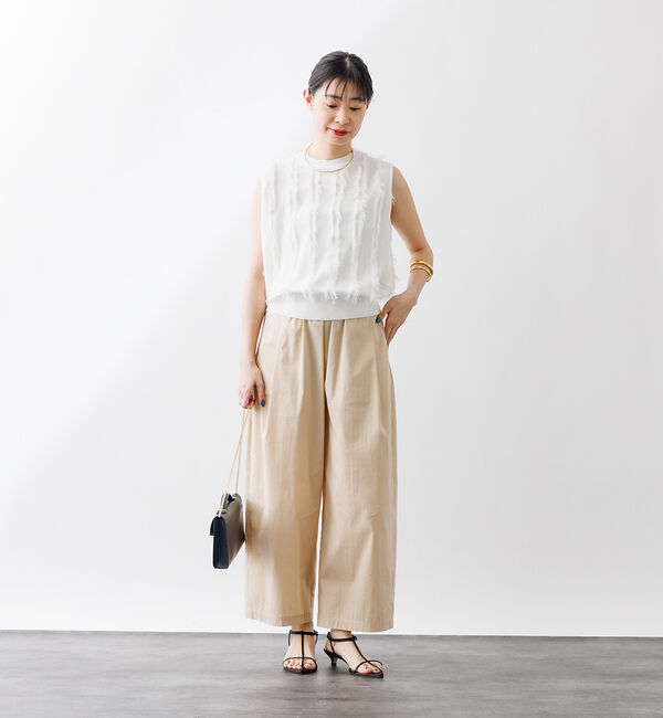 Rouge vif「【ロングセラー】イージー ワイドパンツ」|その他|