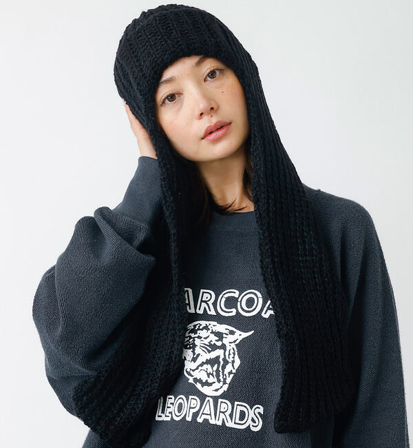 Rouge vif「【RUBEN】バラクラバ フードマフラー / RUS-8289」|その他|ブラック