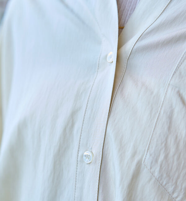 Rouge vif「とろみレーヨンオーバーサイズシャツ」|シャツ・ブラウス|